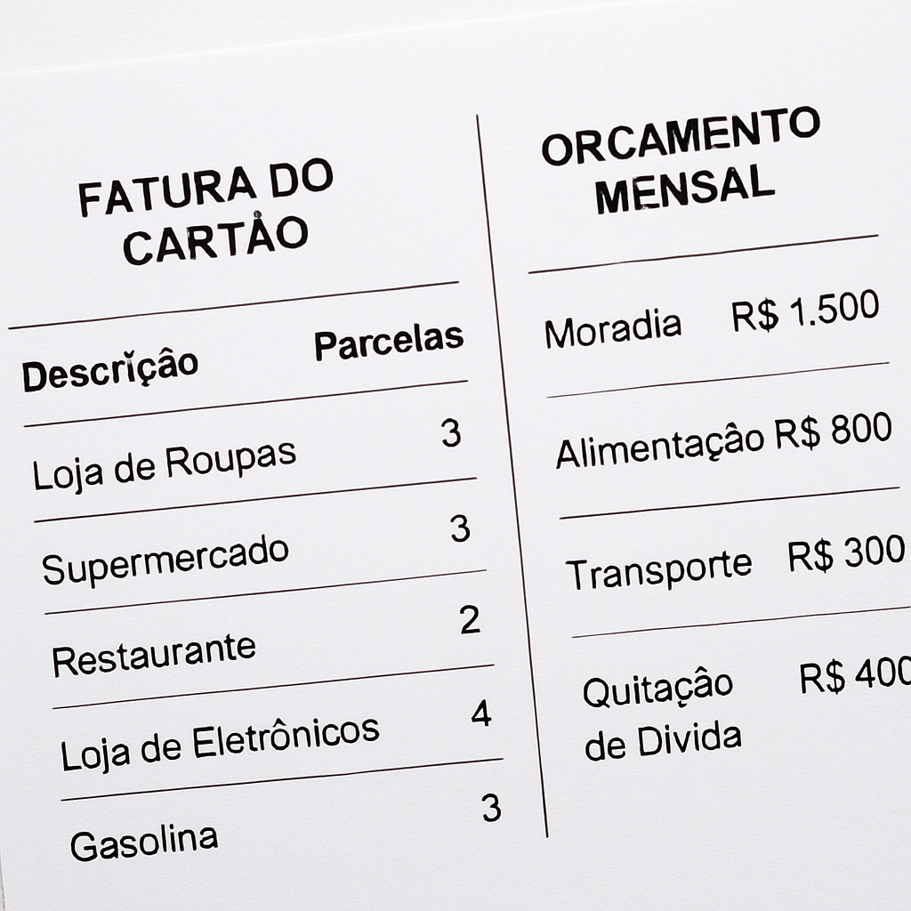 O desequilíbrio raramente nasce de uma única compra grande; ele costuma ser a soma silenciosa de parcelas aparentemente inofensivas.